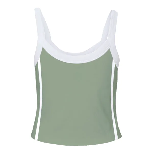 Ringer Tank with Spaghetti Straps
