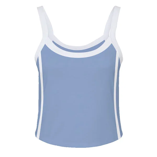 Ringer Tank with Spaghetti Straps