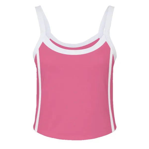 Ringer Tank with Spaghetti Straps