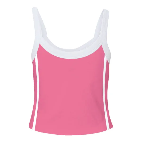 Ringer Tank with Spaghetti Straps