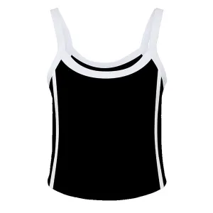 Ringer Tank with Spaghetti Straps