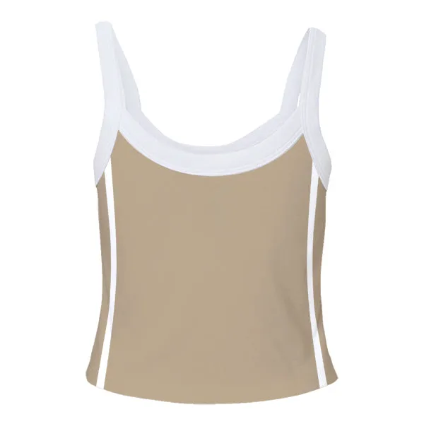 Ringer Tank with Spaghetti Straps