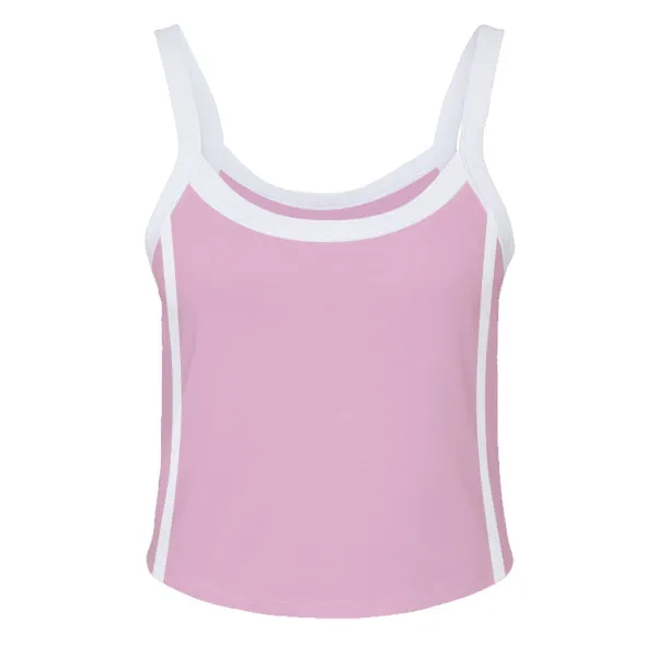 Ringer Tank with Spaghetti Straps