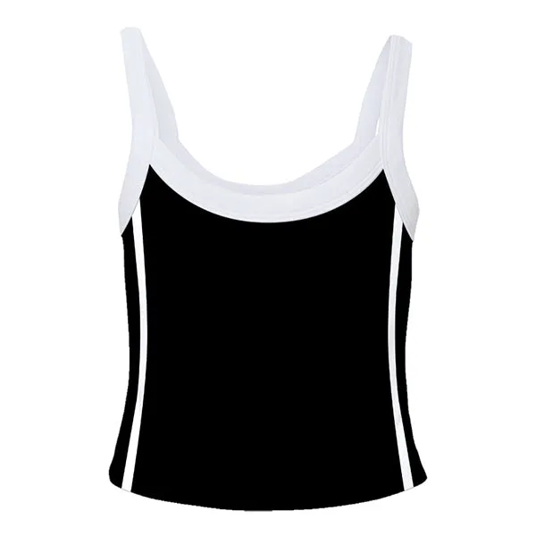 Ringer Tank with Spaghetti Straps