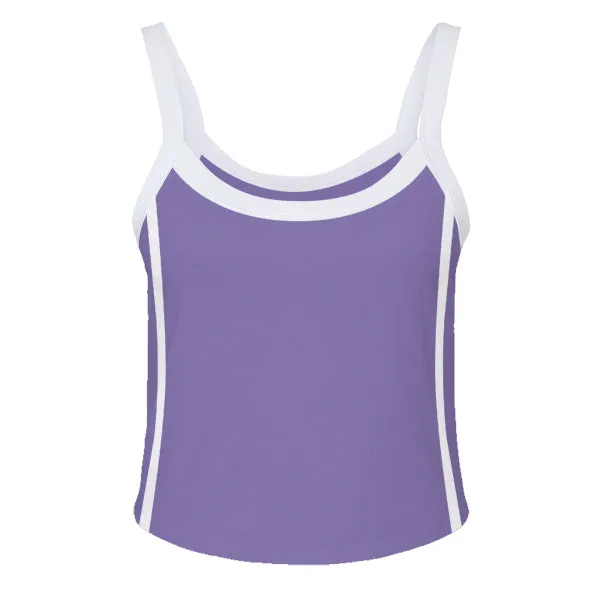 Ringer Tank with Spaghetti Straps