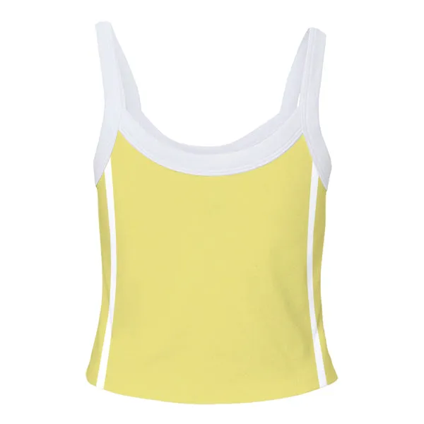 Ringer Tank with Spaghetti Straps