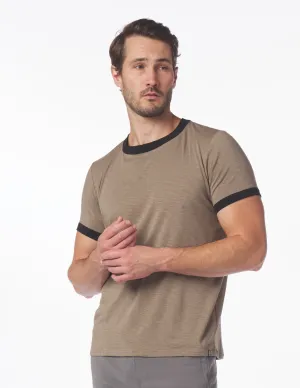 Ringer Tee: Mocha