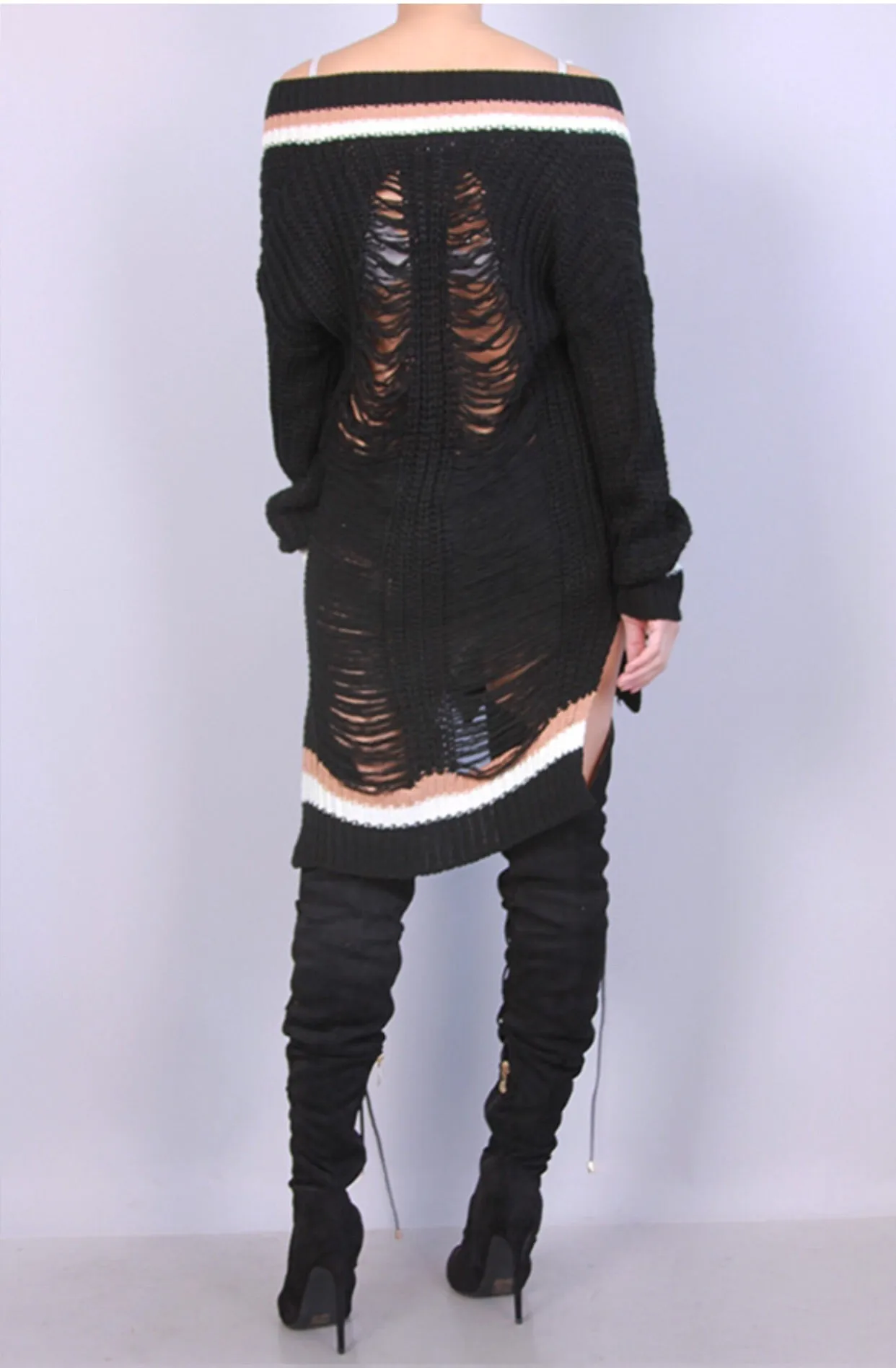 Ripped Sweater Love