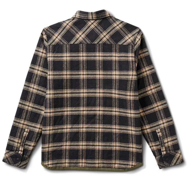 Roark - Backwoods Flannel Overshirt - Black