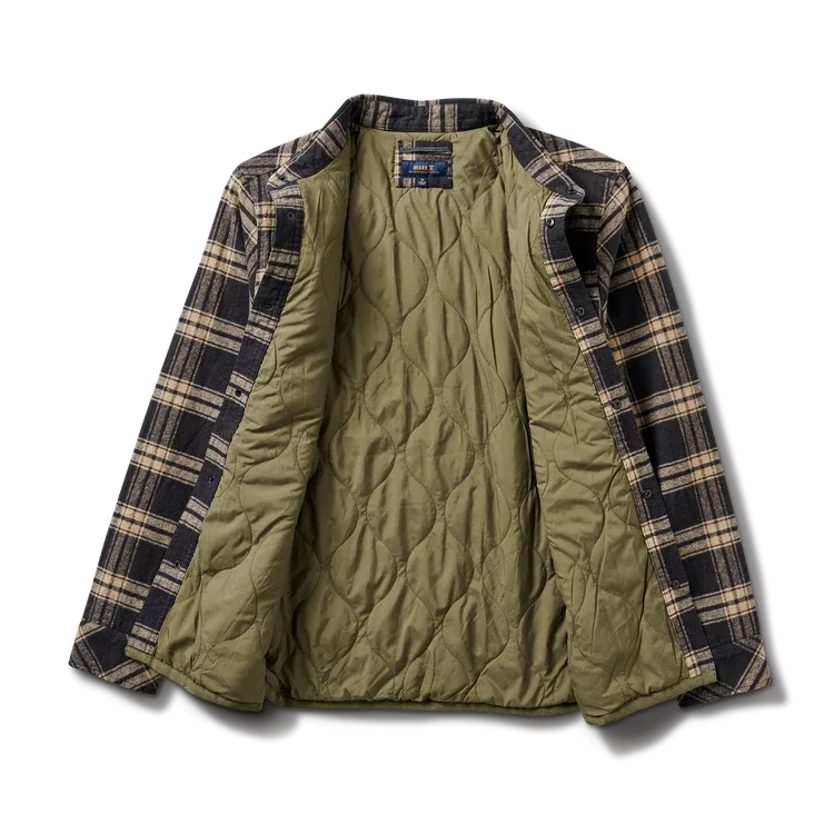 Roark - Backwoods Flannel Overshirt - Black