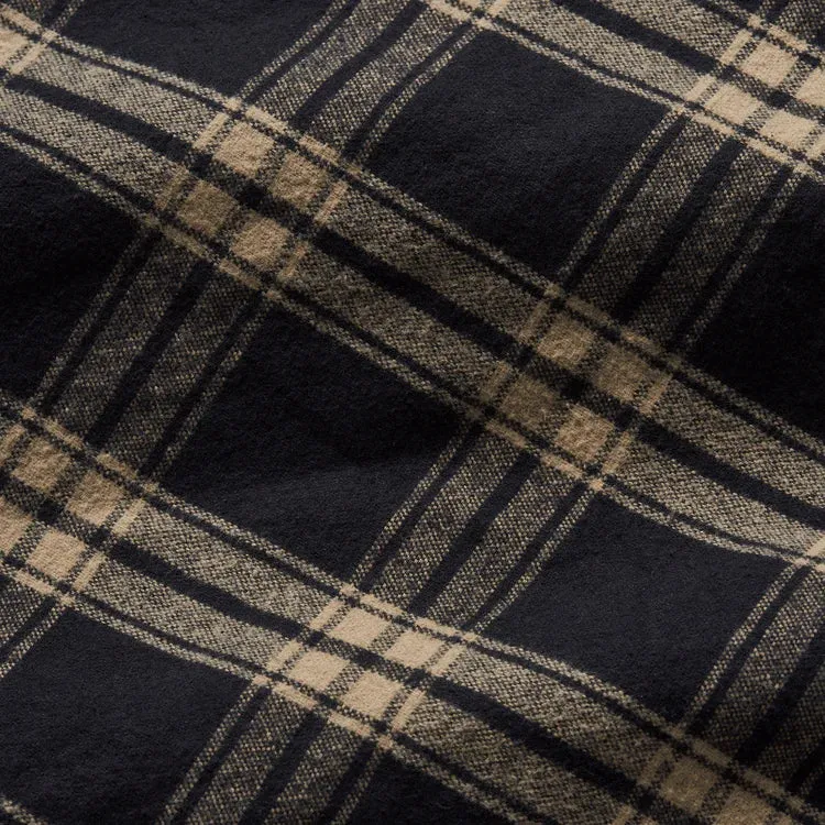 Roark - Backwoods Flannel Overshirt - Black