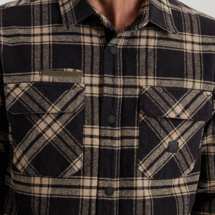 Roark - Backwoods Flannel Overshirt - Black