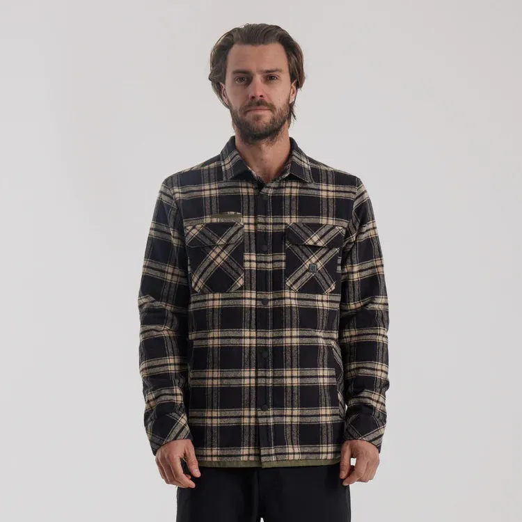 Roark - Backwoods Flannel Overshirt - Black