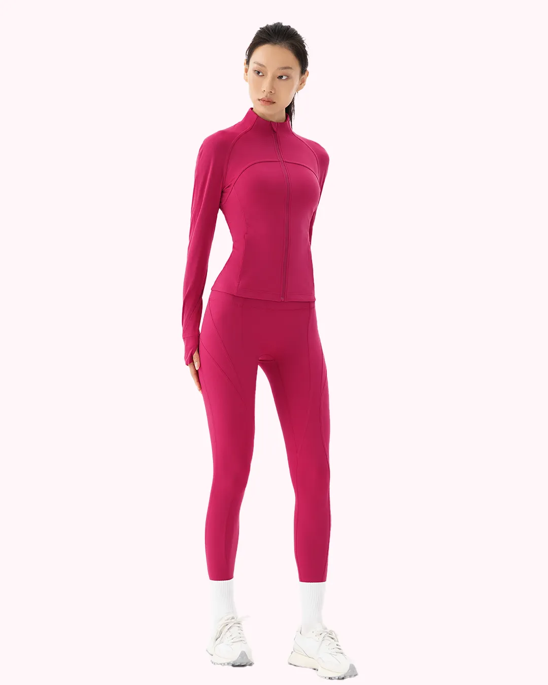 Rosy Comfort Pink Workout Set