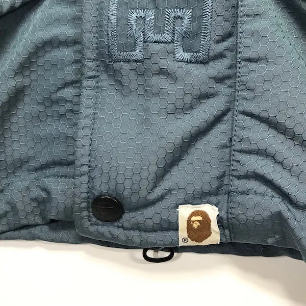 [S] A Bathing Ape Bape x WTaps Ripstop Snowboard Jacket Blue