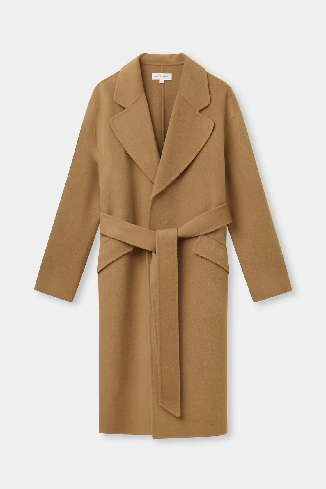 Sadie Single Breasted Coat - Camel