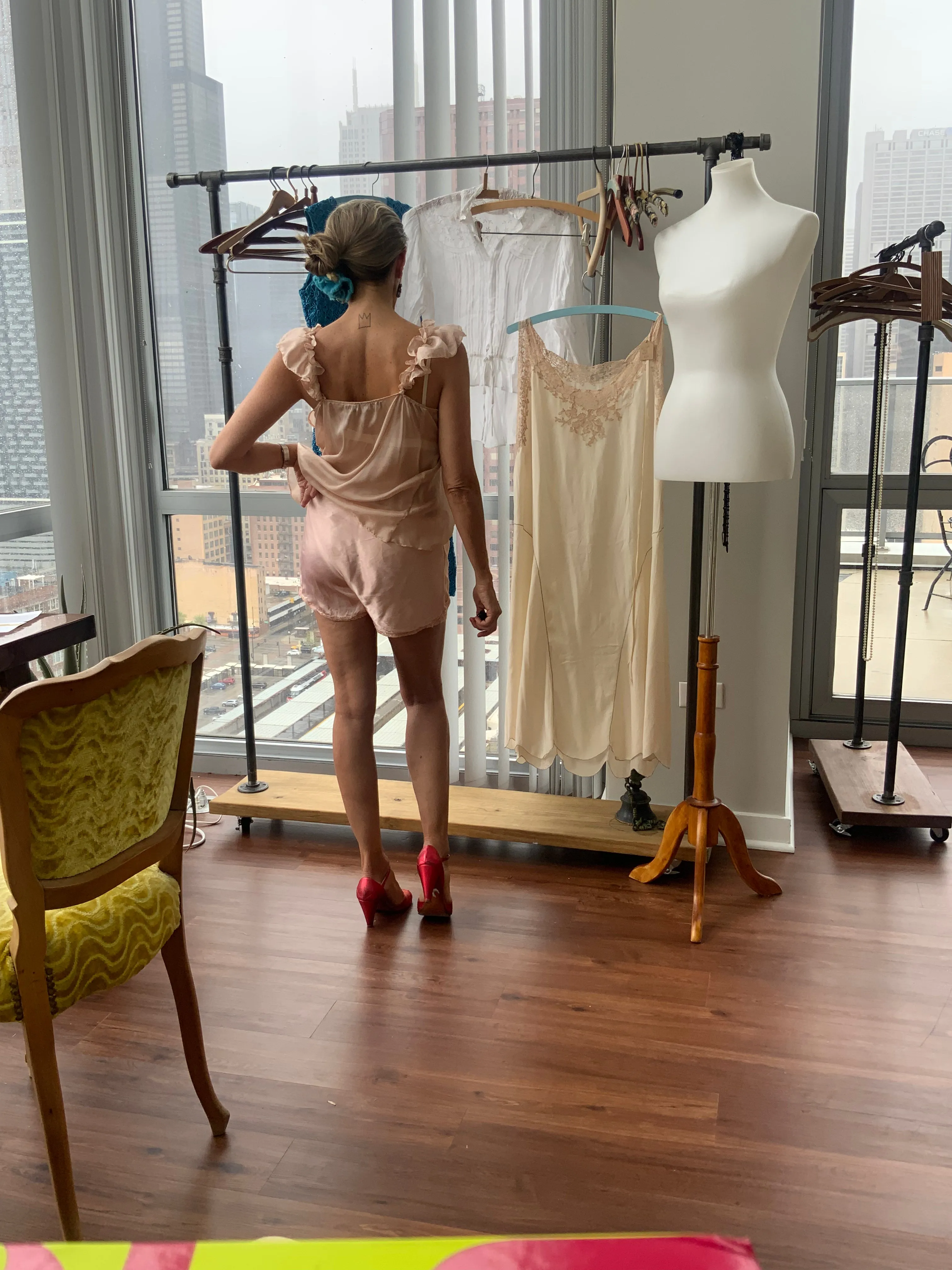 Satin Tap Pants - 40s