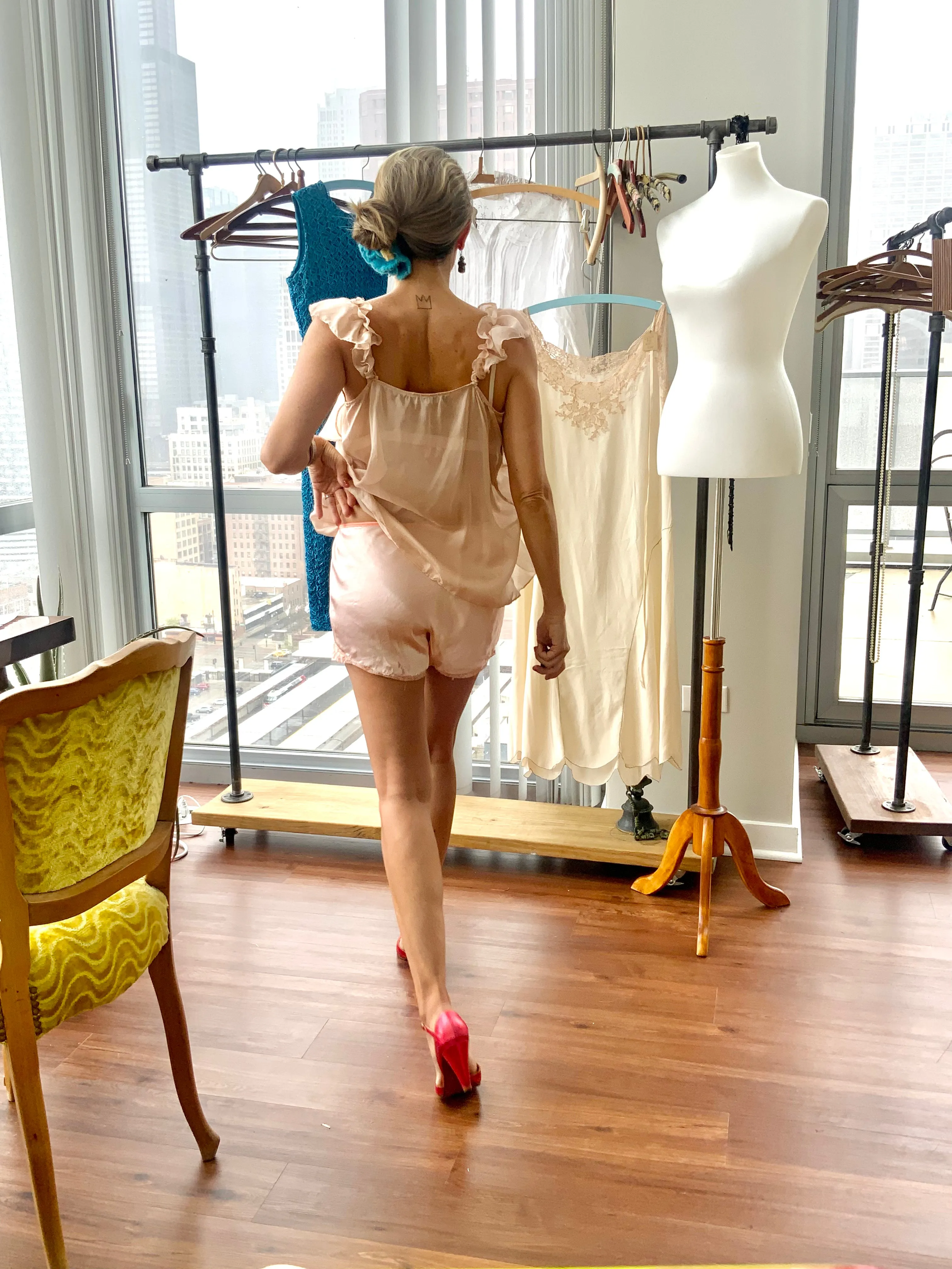 Satin Tap Pants - 40s