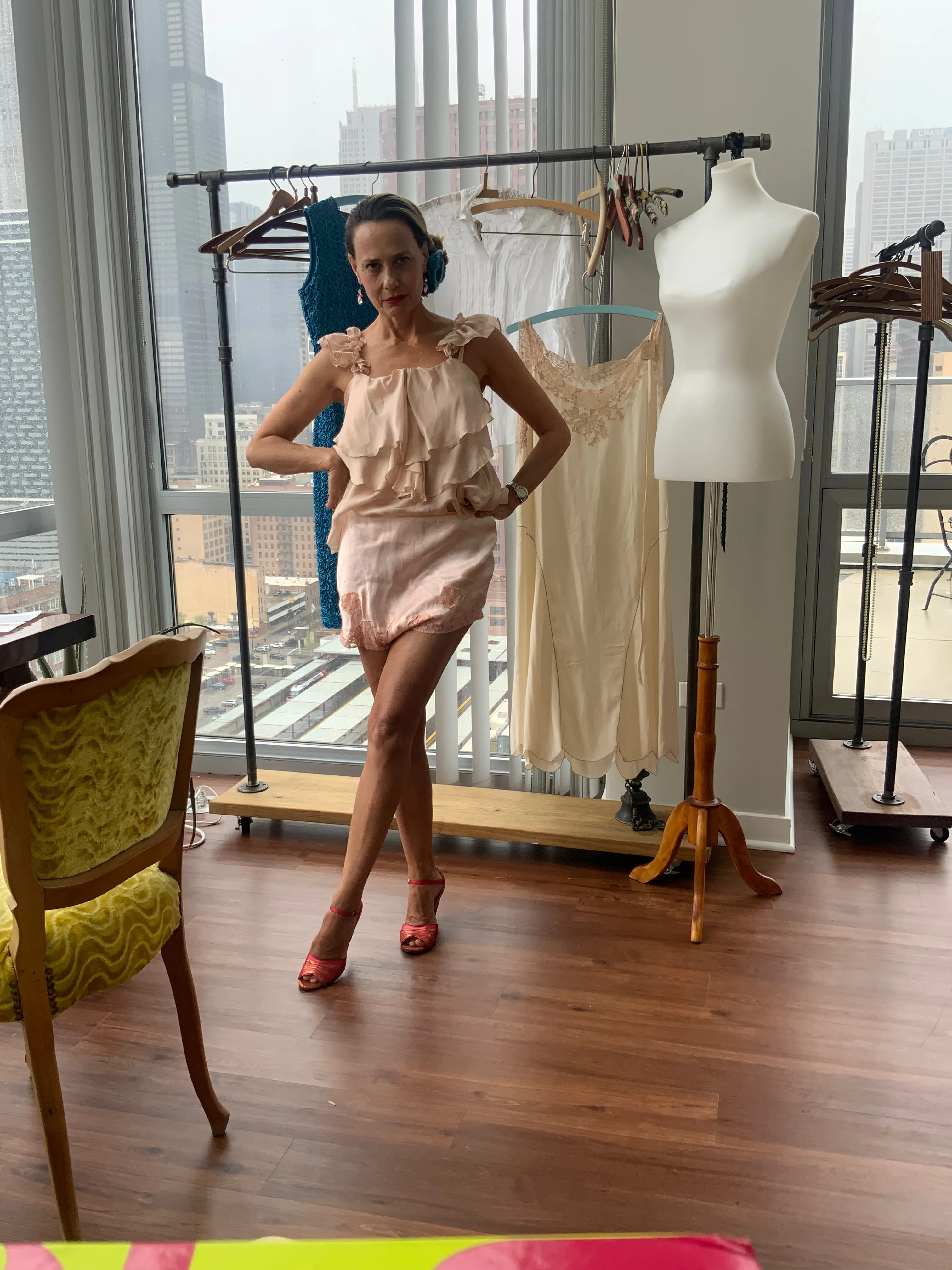 Satin Tap Pants - 40s