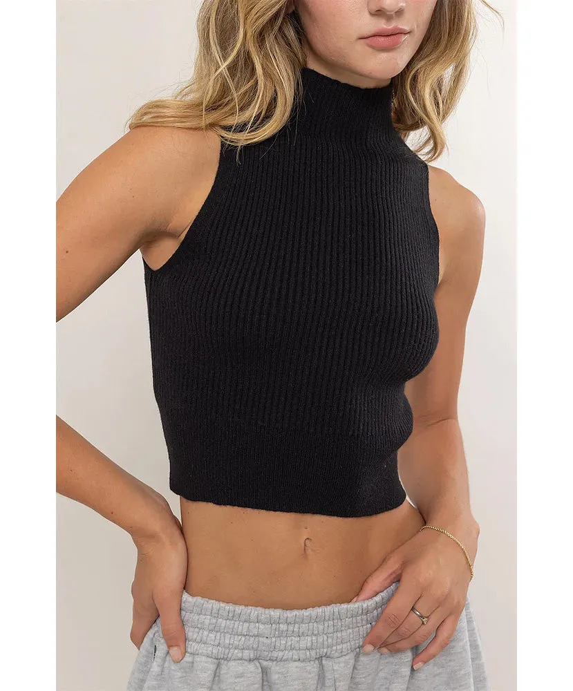 Saylor Sleeveless Sweater Top