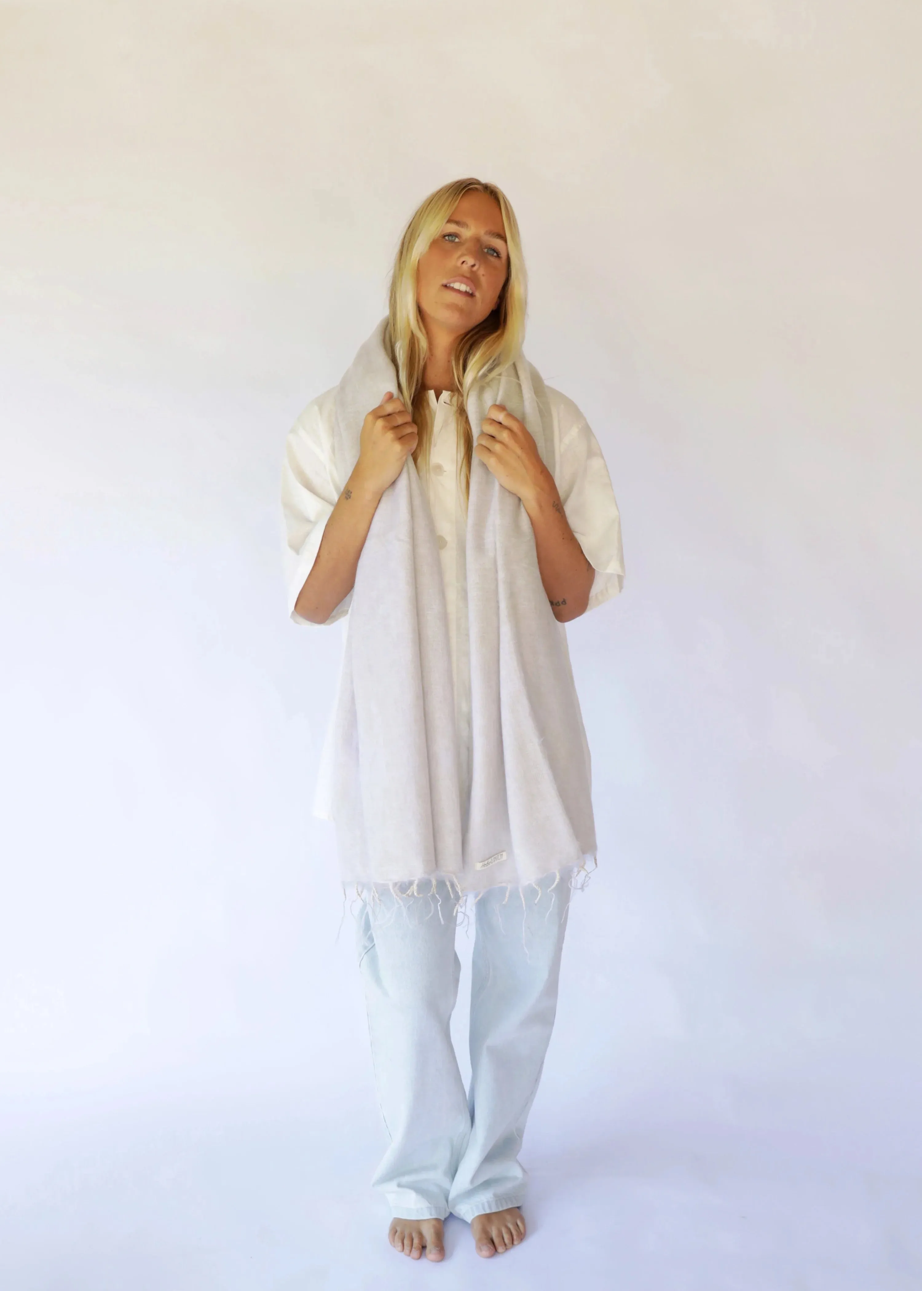 Scarf/Shawl Oatmeal
