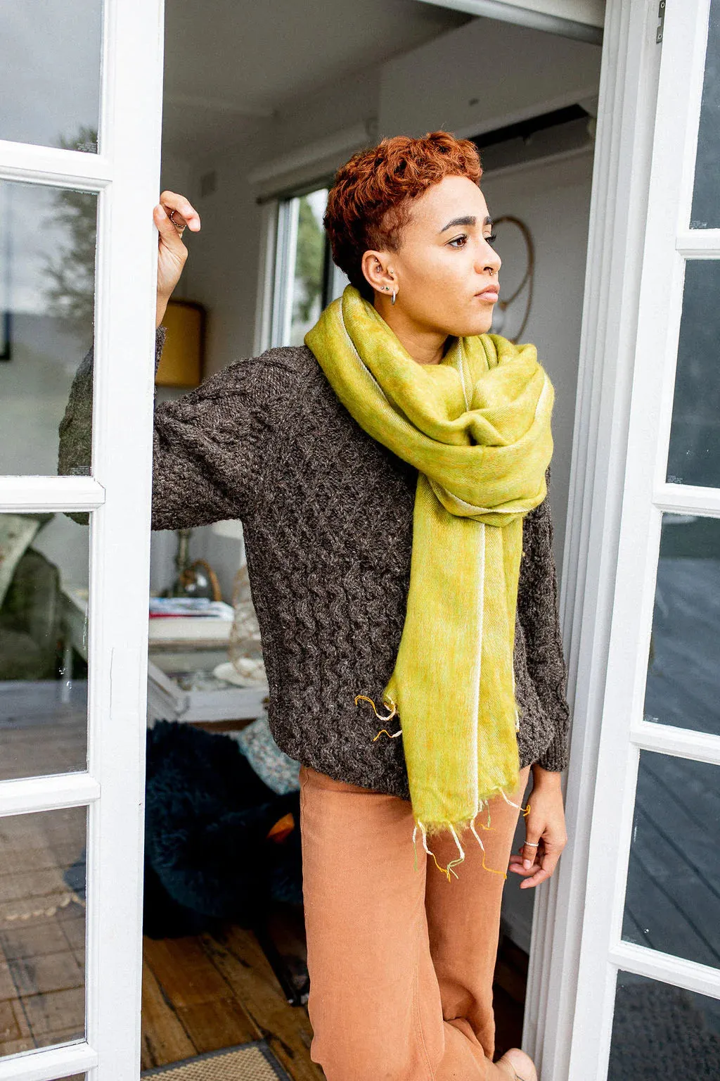 Scarf/Shawl Wild Lime