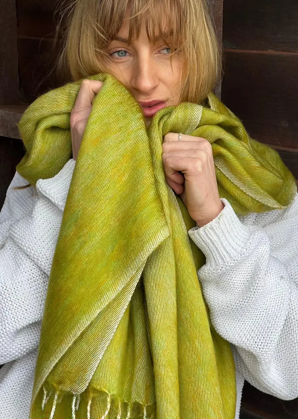 Scarf/Shawl Wild Lime