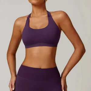 Seamless Halter Sports Bra