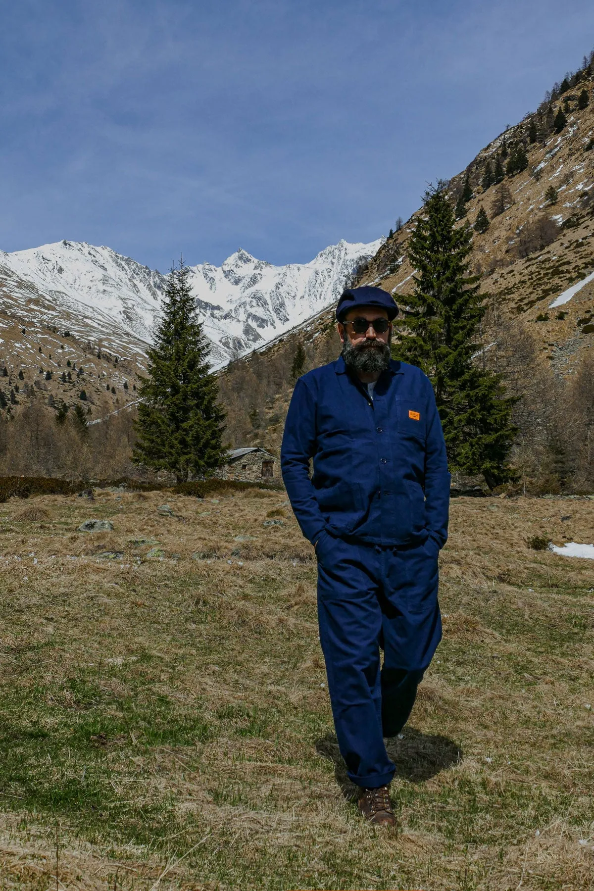 Service Works - Classic Coverall Jacket  in Navy