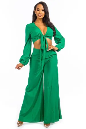 Sexy Two Piece Pant Set