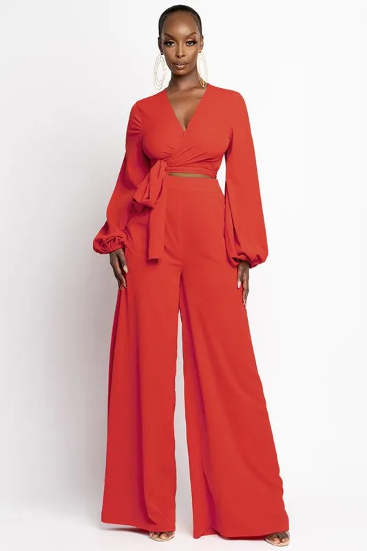 Sexy Two Piece Pant Set