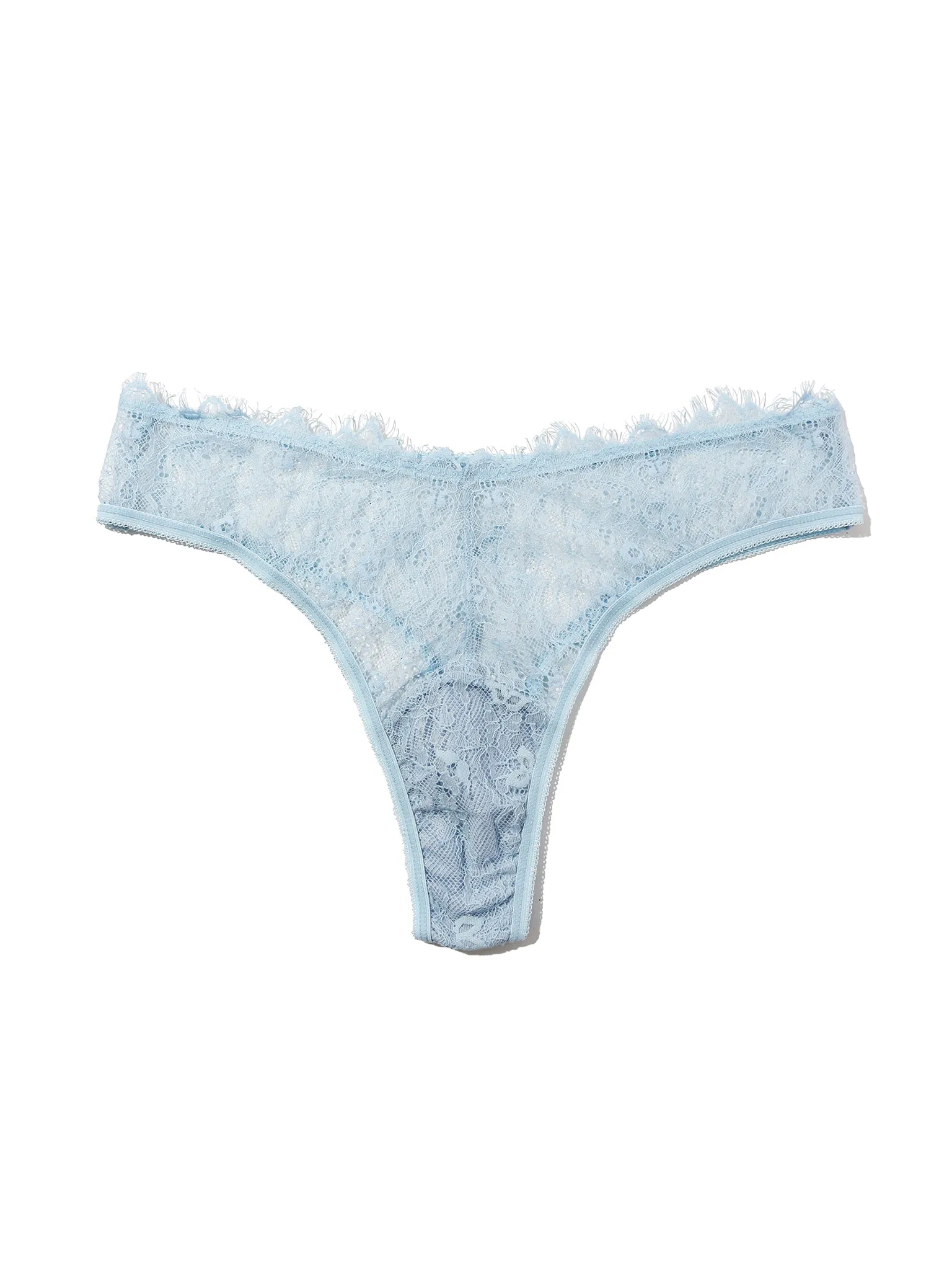 Sheer Seduction Thong Touch The Sky Blue