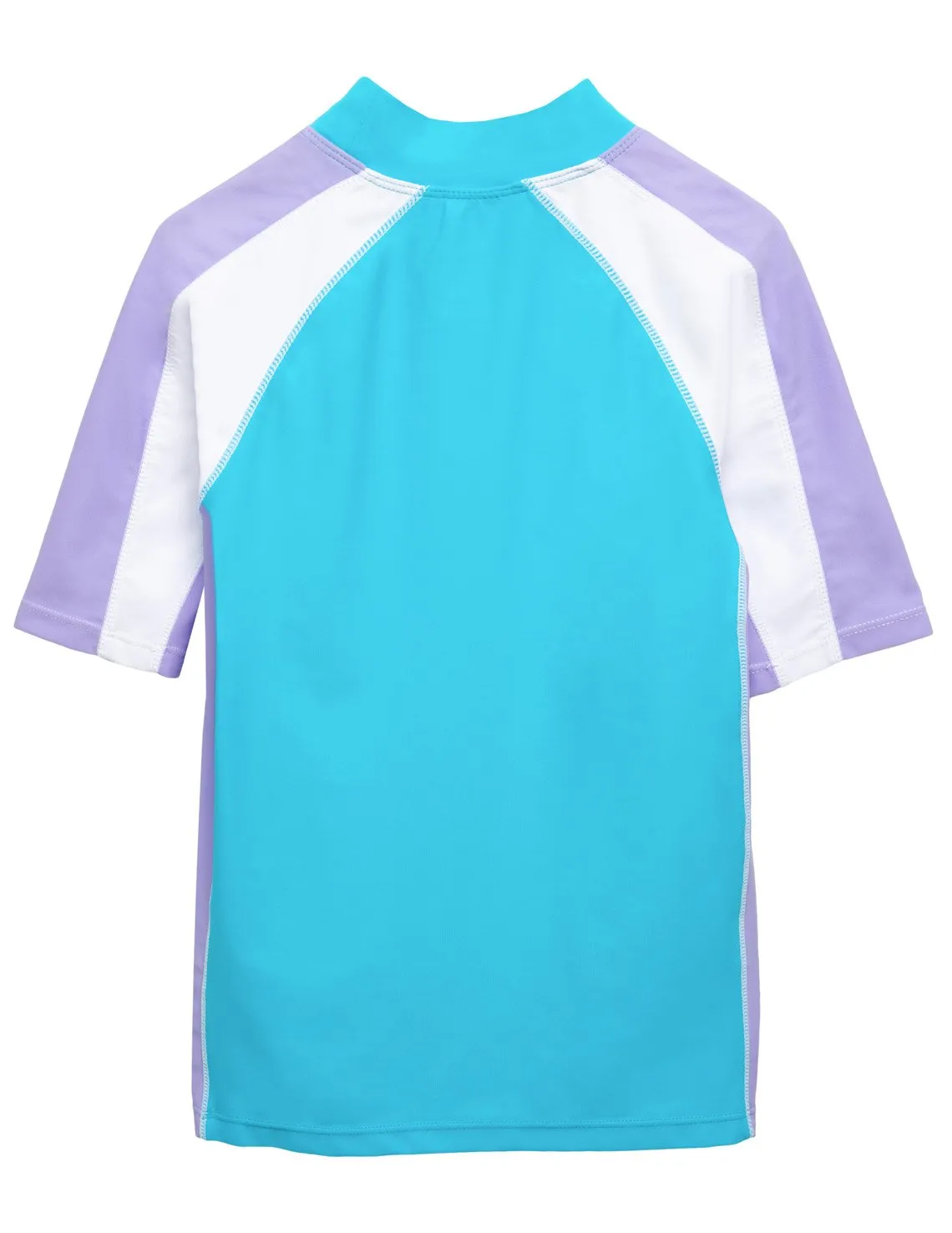 Short Sleeve Rash Guard - Maui Blue