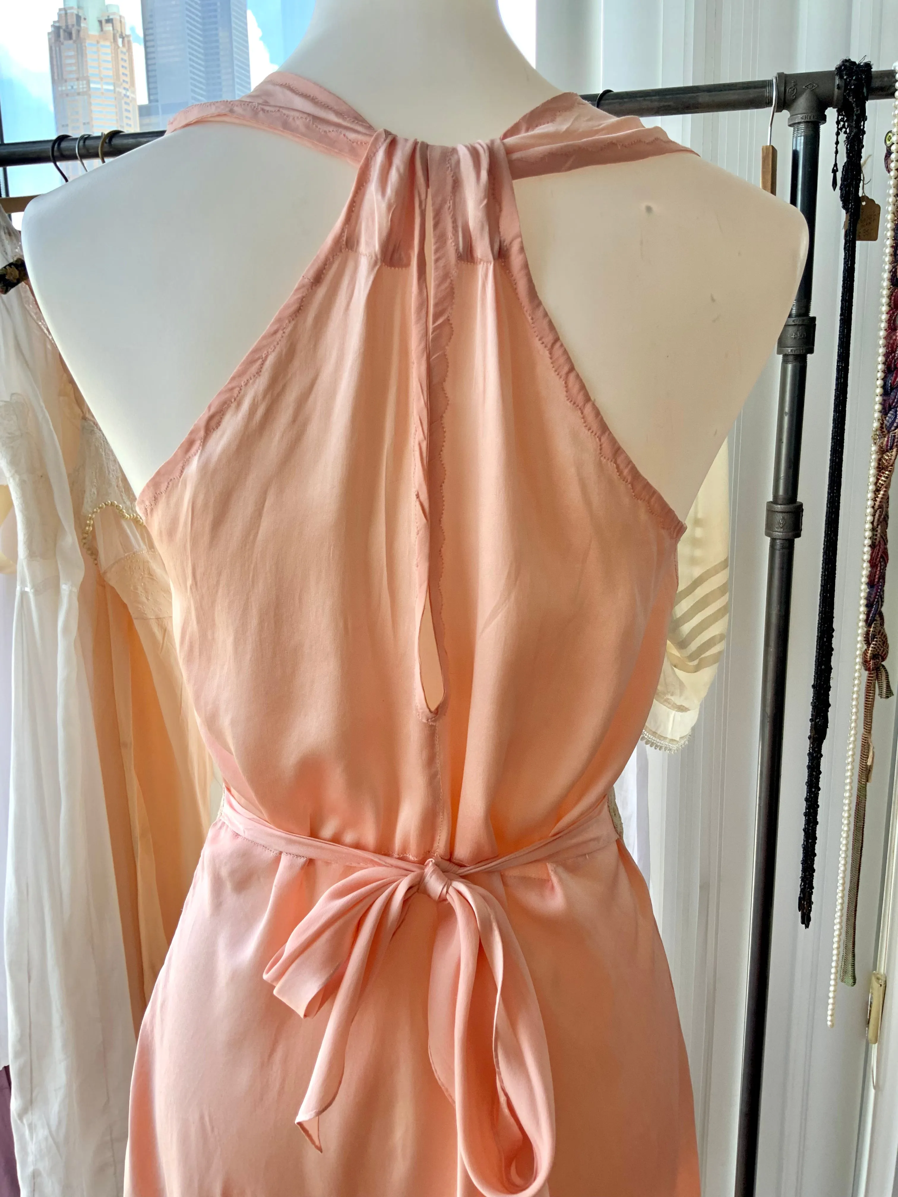 Silk Lace Nightgown - 20s - Bridal