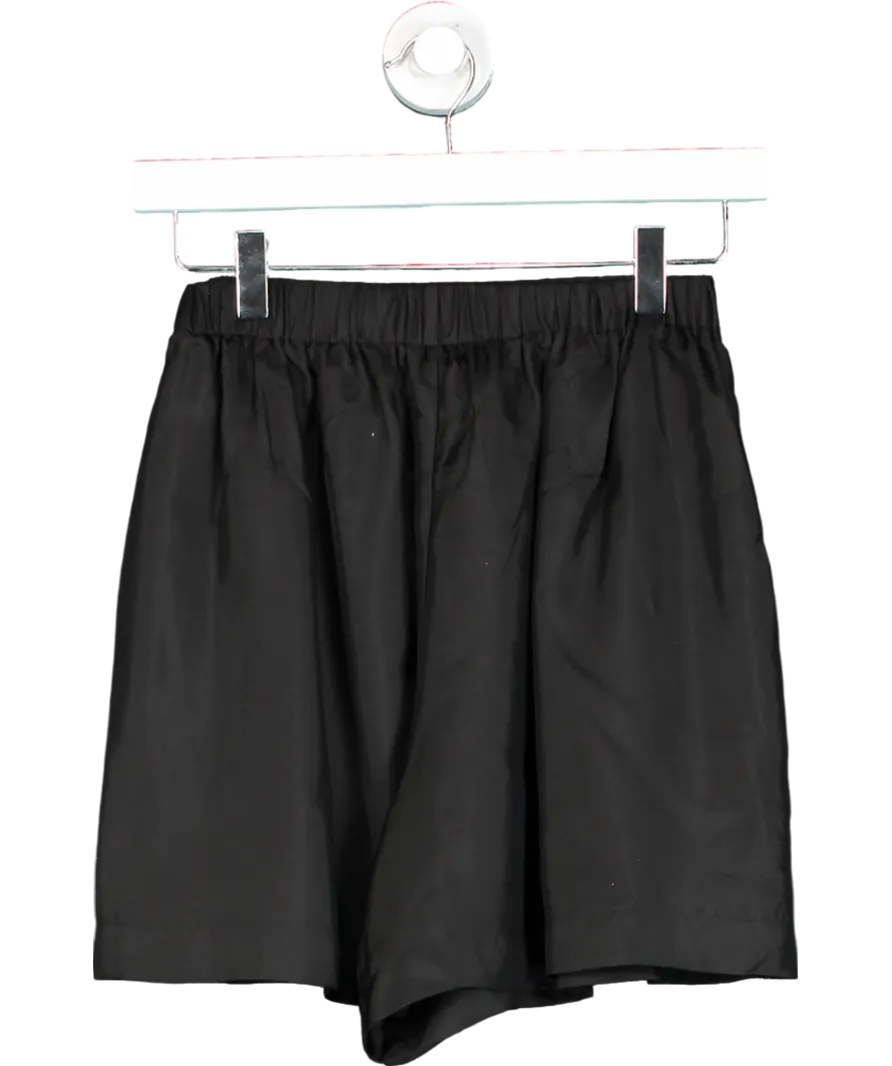 Sinead Keary Black "the Laura" - Silk Shorts UK 8