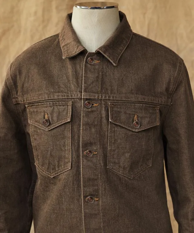 SIZE X-LARGE- Legent Bourbon x Todd Snyder Denim Selvedge Jacket