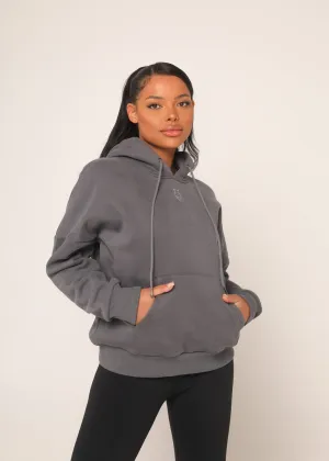 Slate Grey Pullover Hoodie
