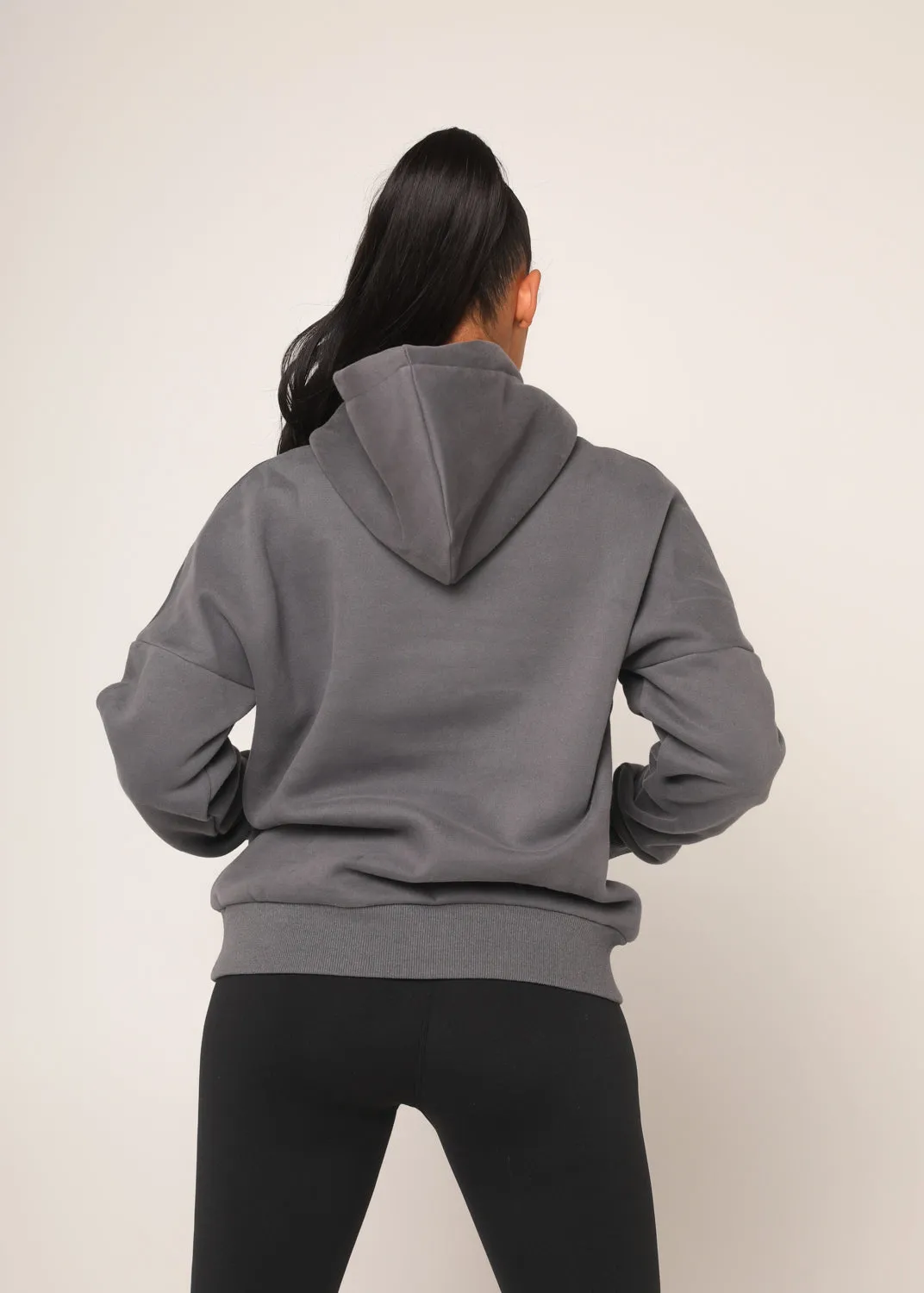 Slate Grey Pullover Hoodie