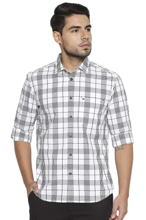 Slim Fit Checks Shirt