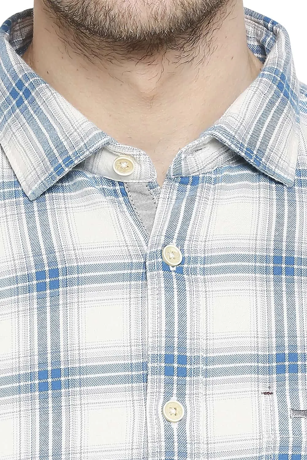 Slim Fit Checks Shirt