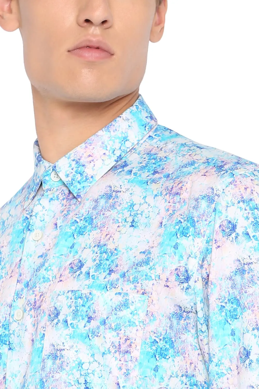 Slim Fit Printed Shirt