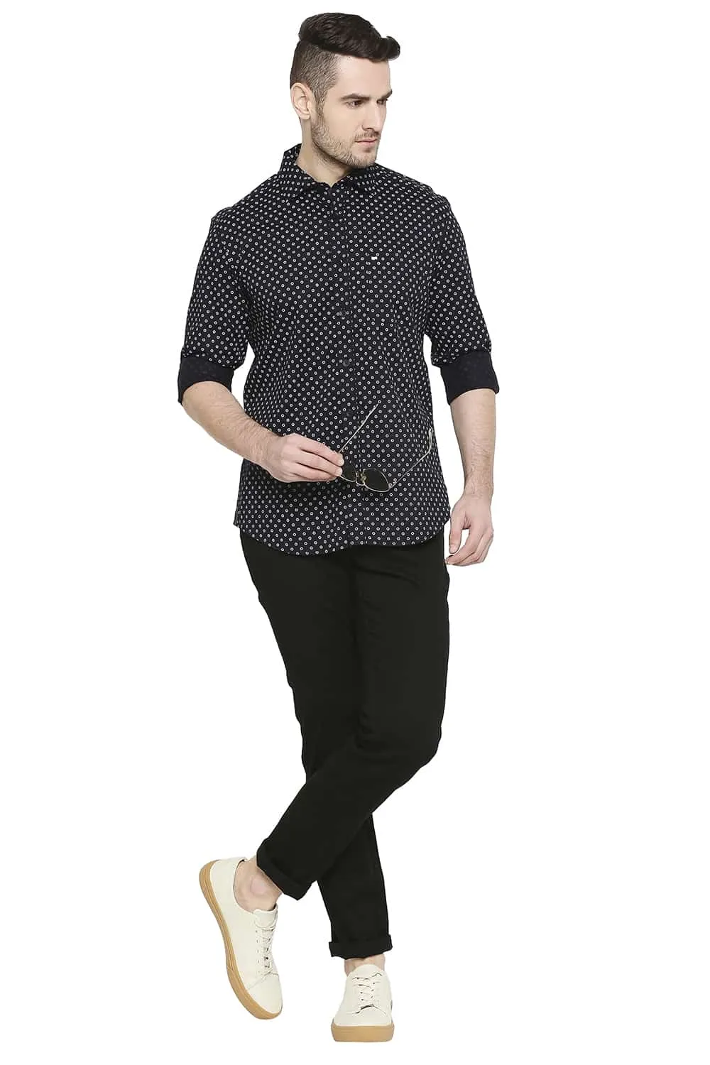Slim Fit Printed Shirt
