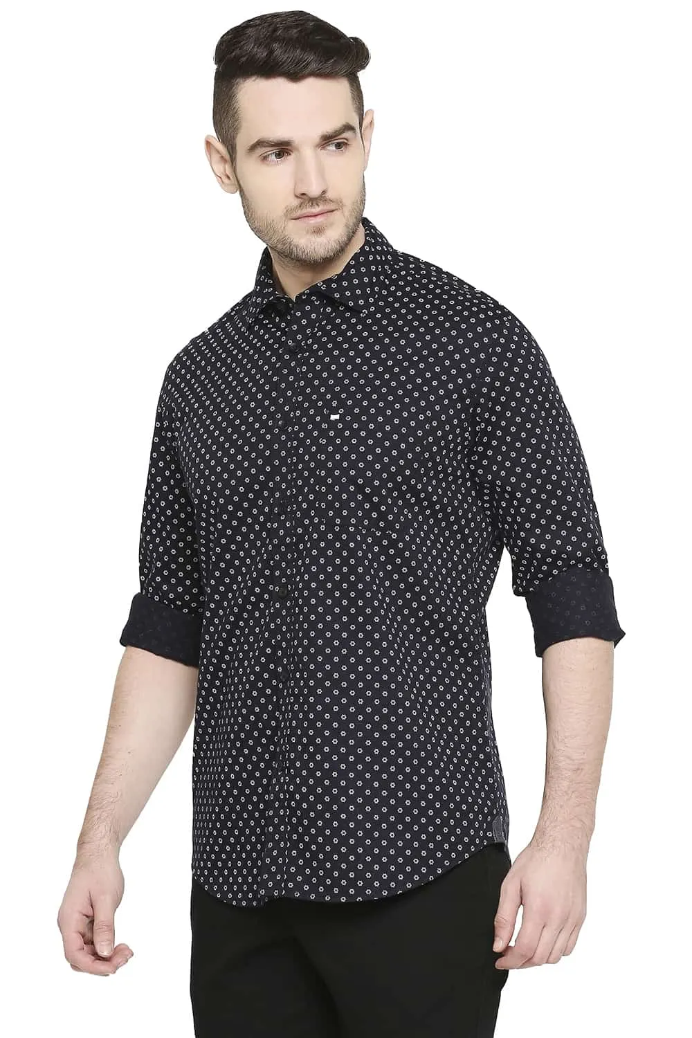 Slim Fit Printed Shirt
