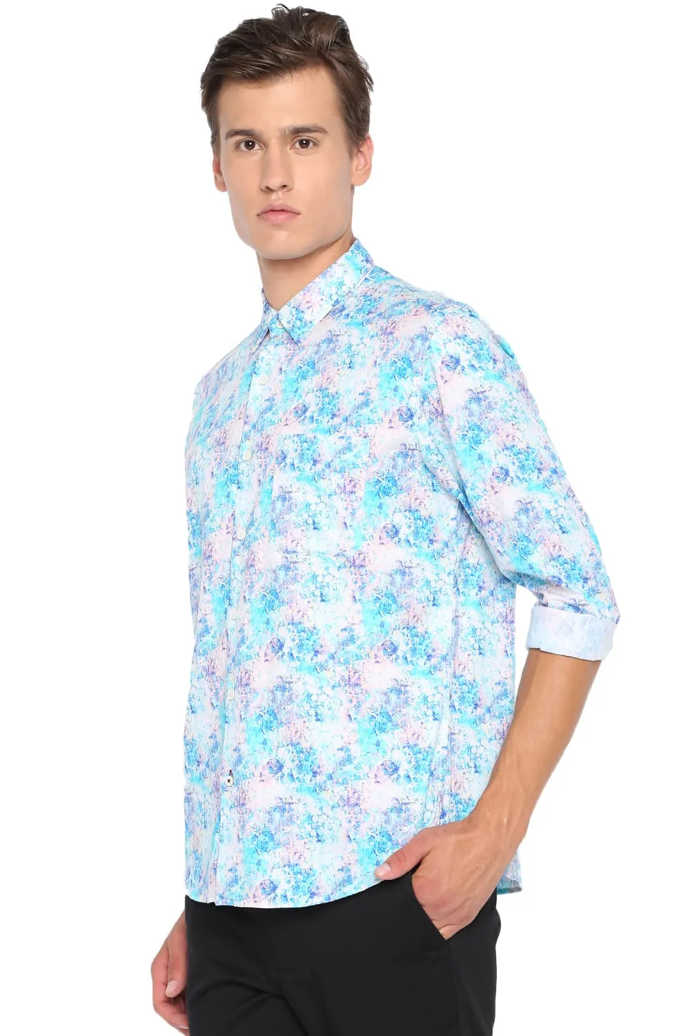 Slim Fit Printed Shirt