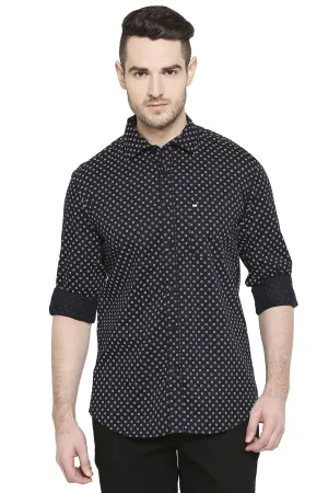 Slim Fit Printed Shirt