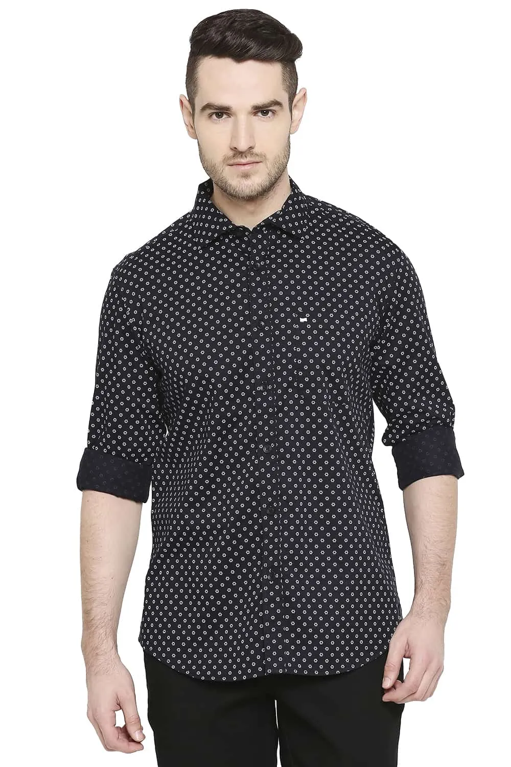 Slim Fit Printed Shirt