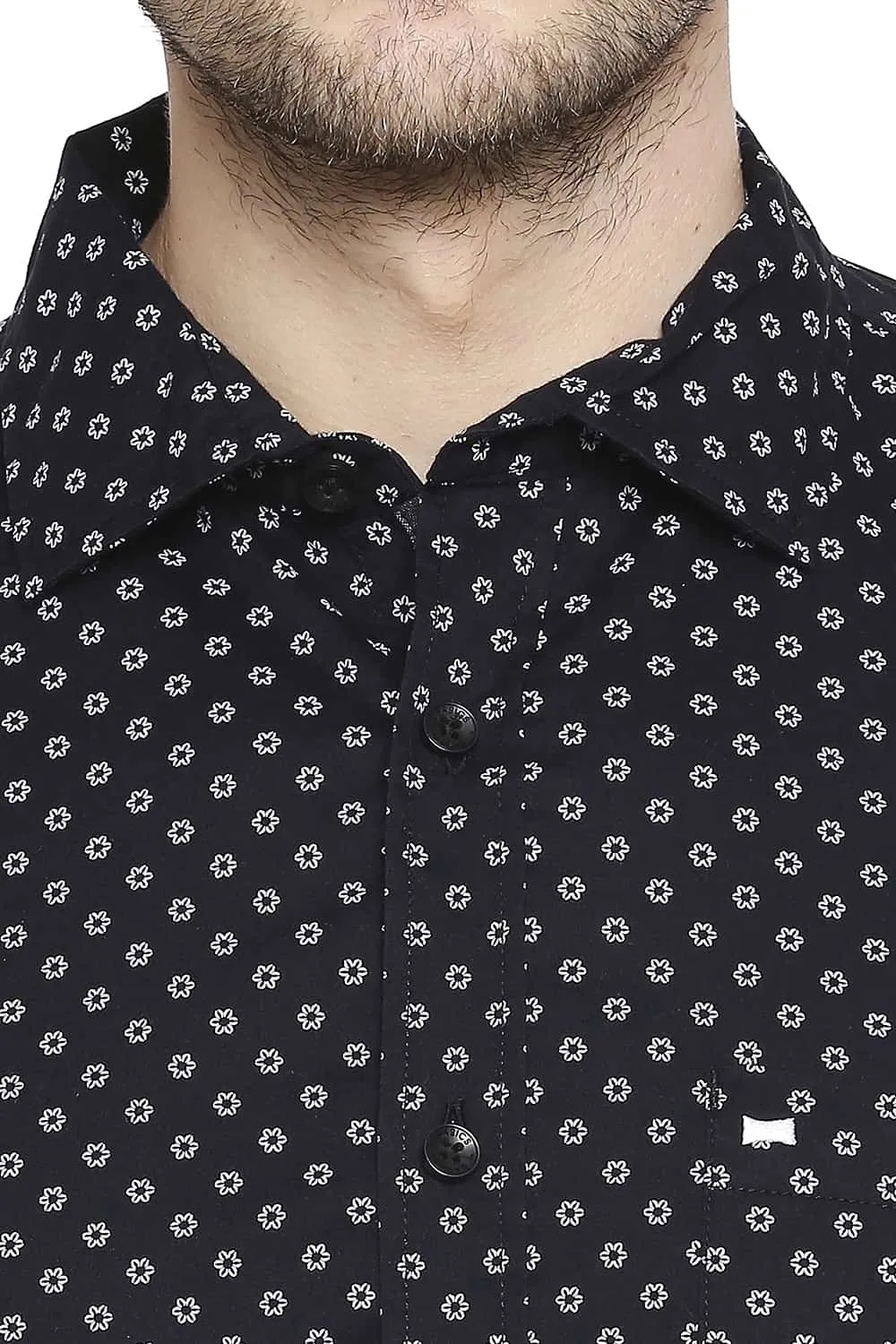 Slim Fit Printed Shirt