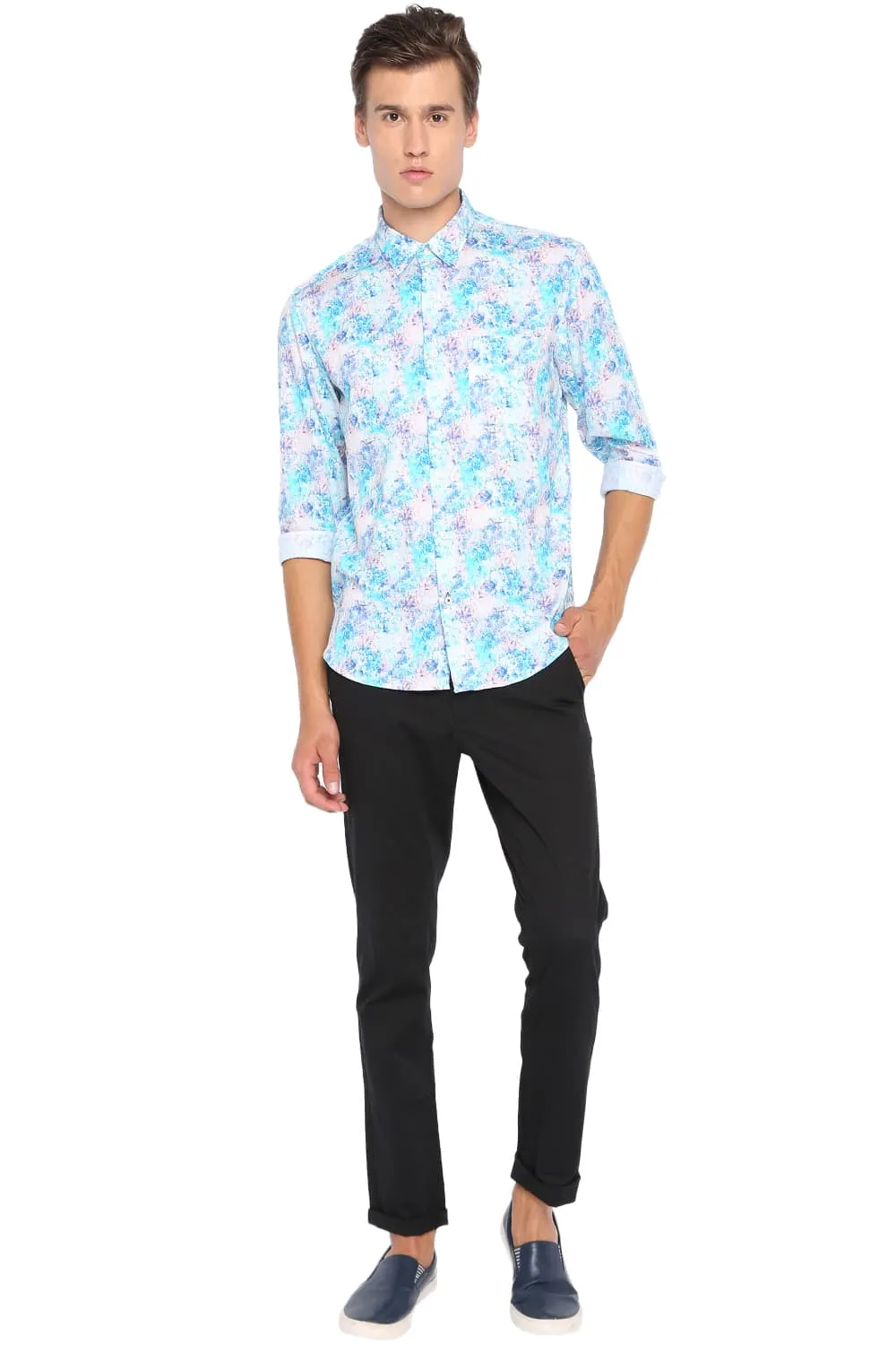 Slim Fit Printed Shirt