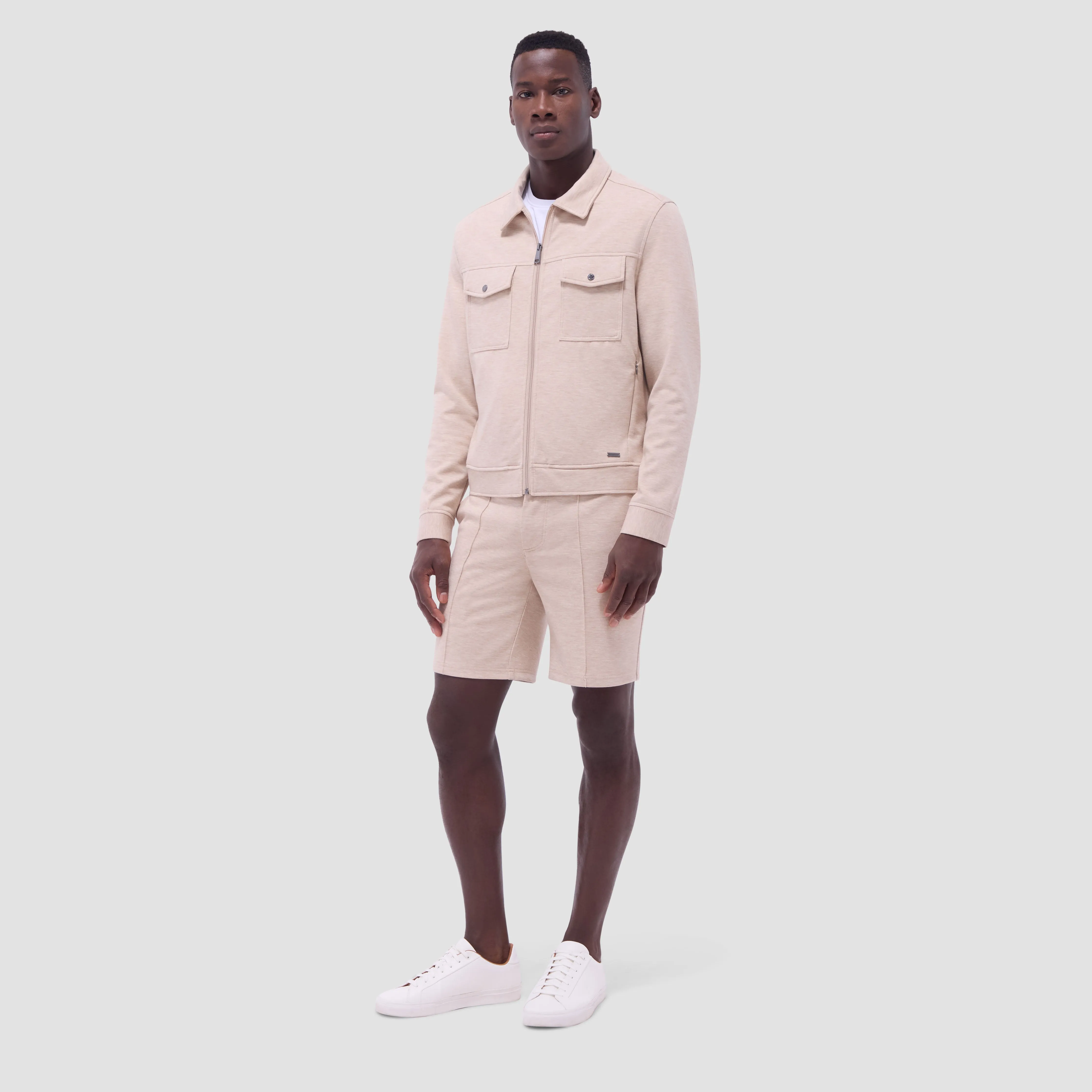 Soft Touch Heather Shirt Jacket
