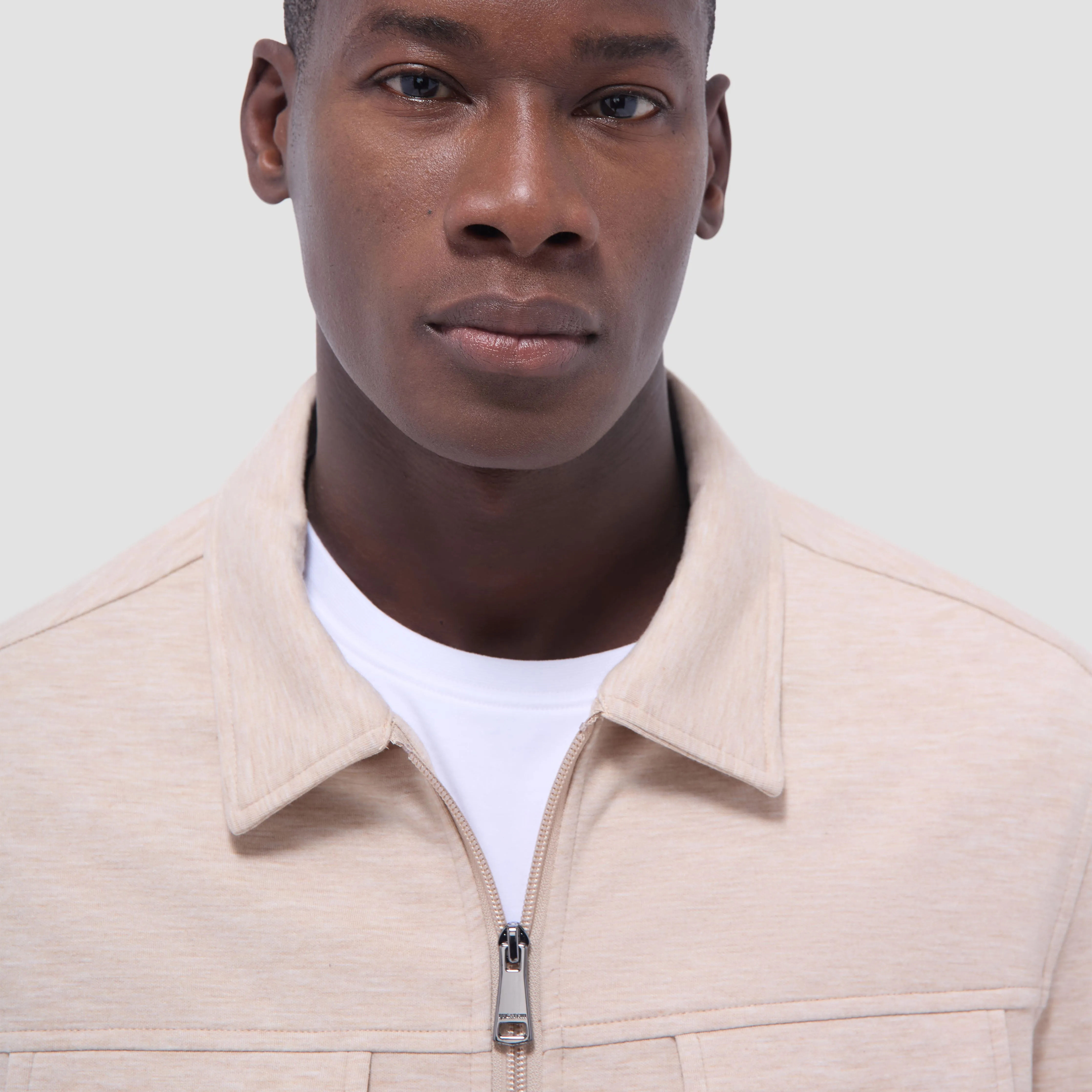 Soft Touch Heather Shirt Jacket